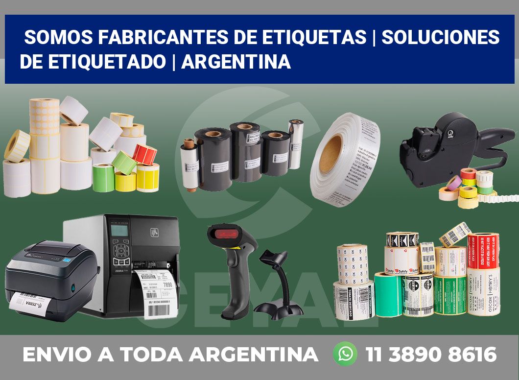 Somos fabricantes de etiquetas | Soluciones de etiquetado | Argentina