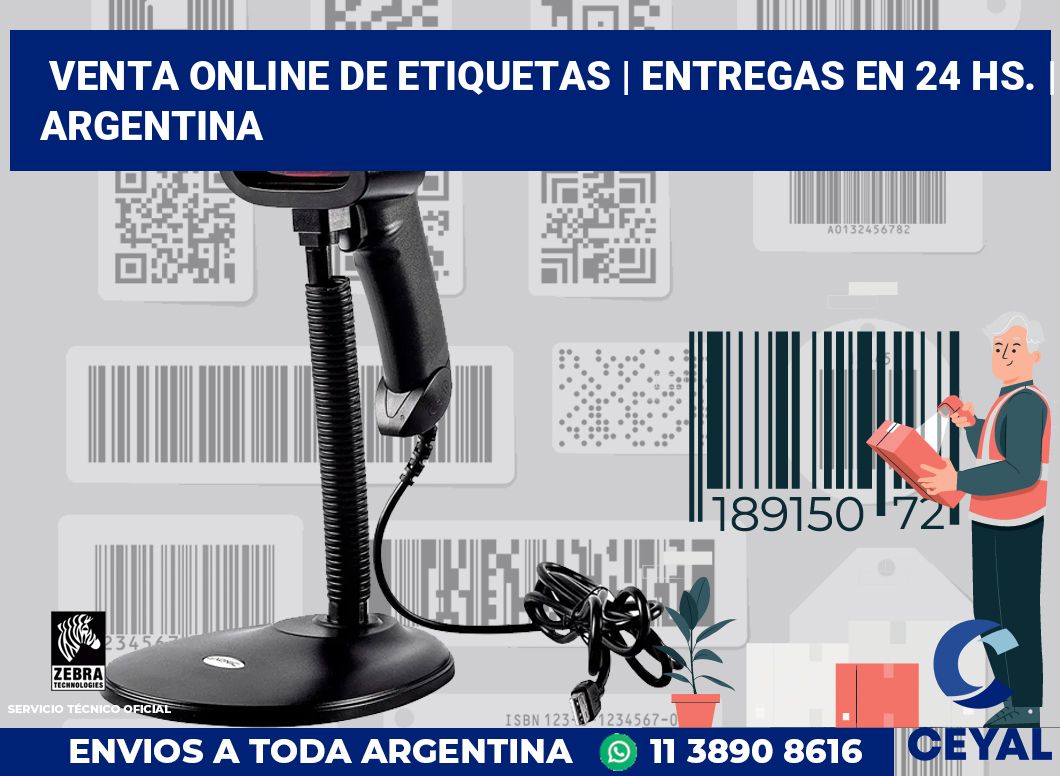 Venta online de etiquetas | Entregas en 24 hs. | Argentina