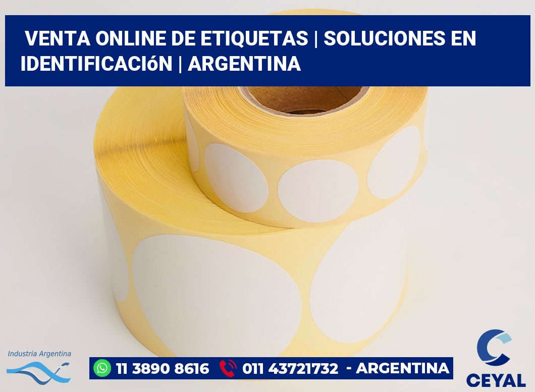 Venta online de etiquetas | Soluciones en identificación | Argentina