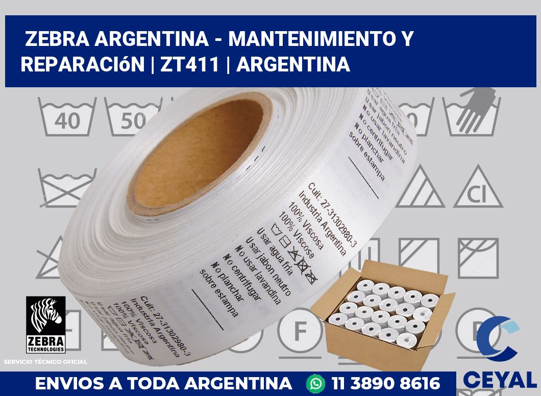 Zebra argentina - Mantenimiento y reparación | ZT411 | Argentina