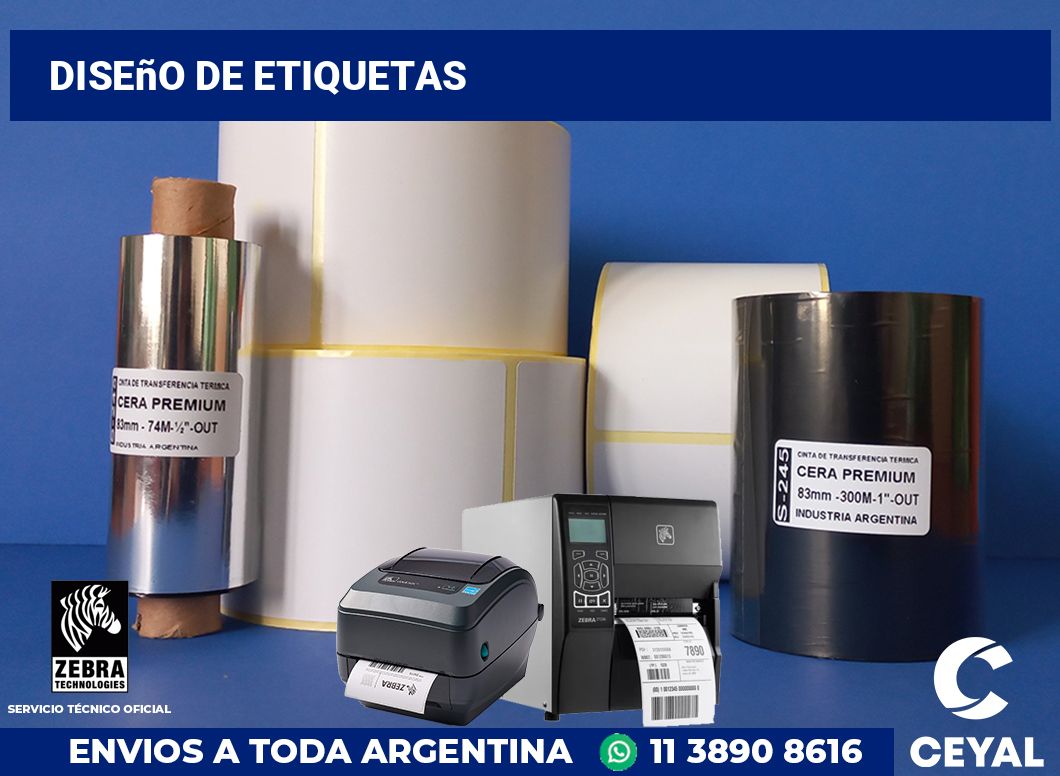 diseño de etiquetas