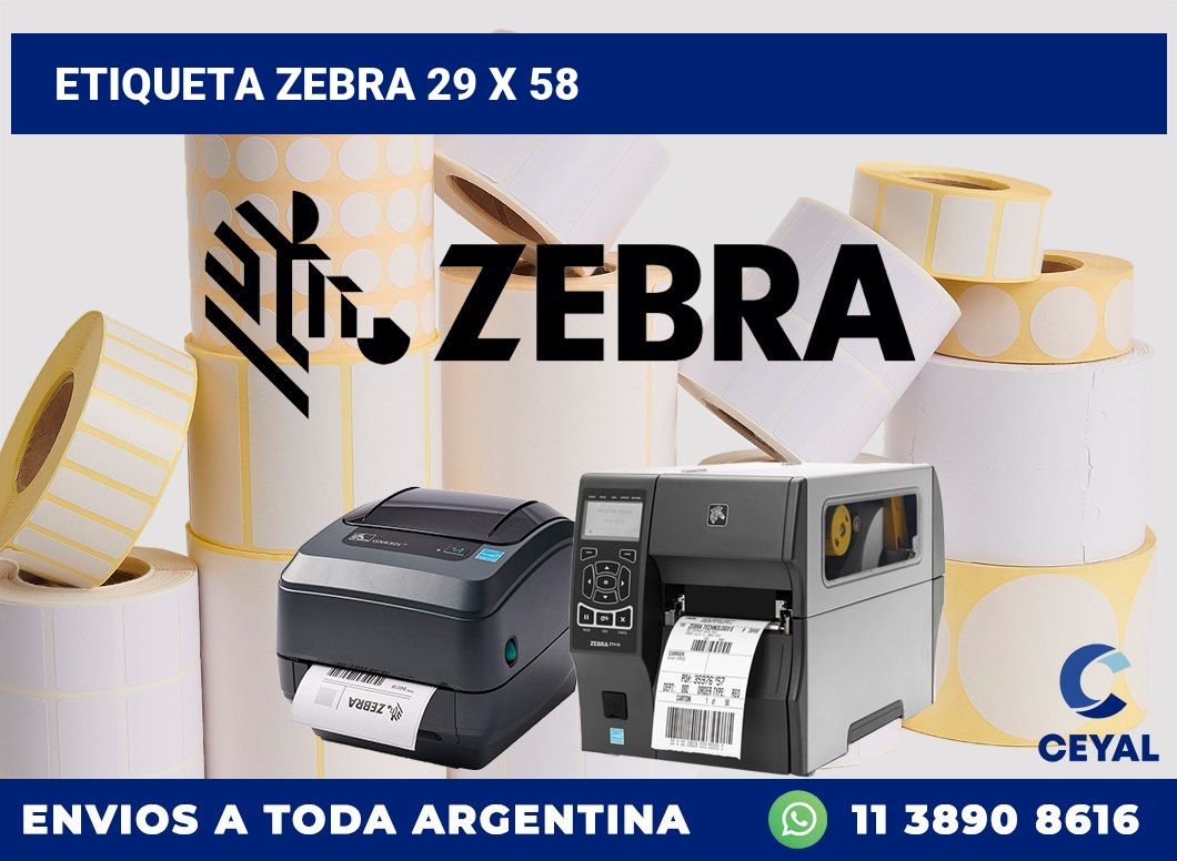 etiqueta zebra 29 x 58