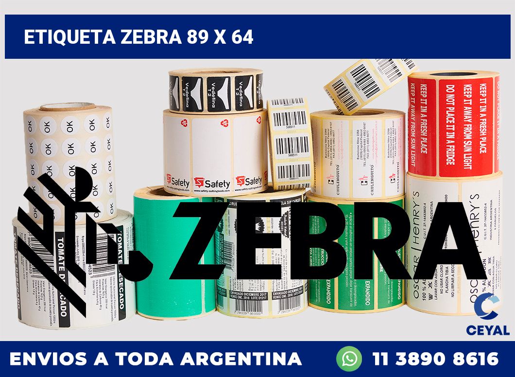 etiqueta zebra 89 x 64