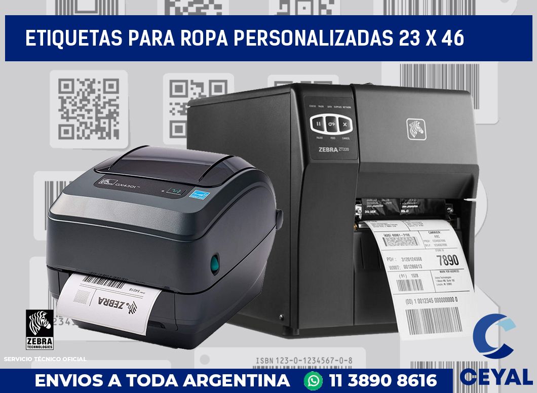 etiquetas para ropa personalizadas 23 x 46
