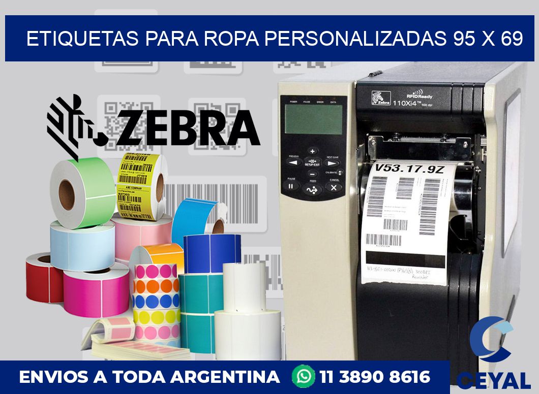 etiquetas para ropa personalizadas 95 x 69