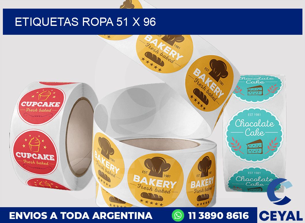 etiquetas ropa 51 x 96