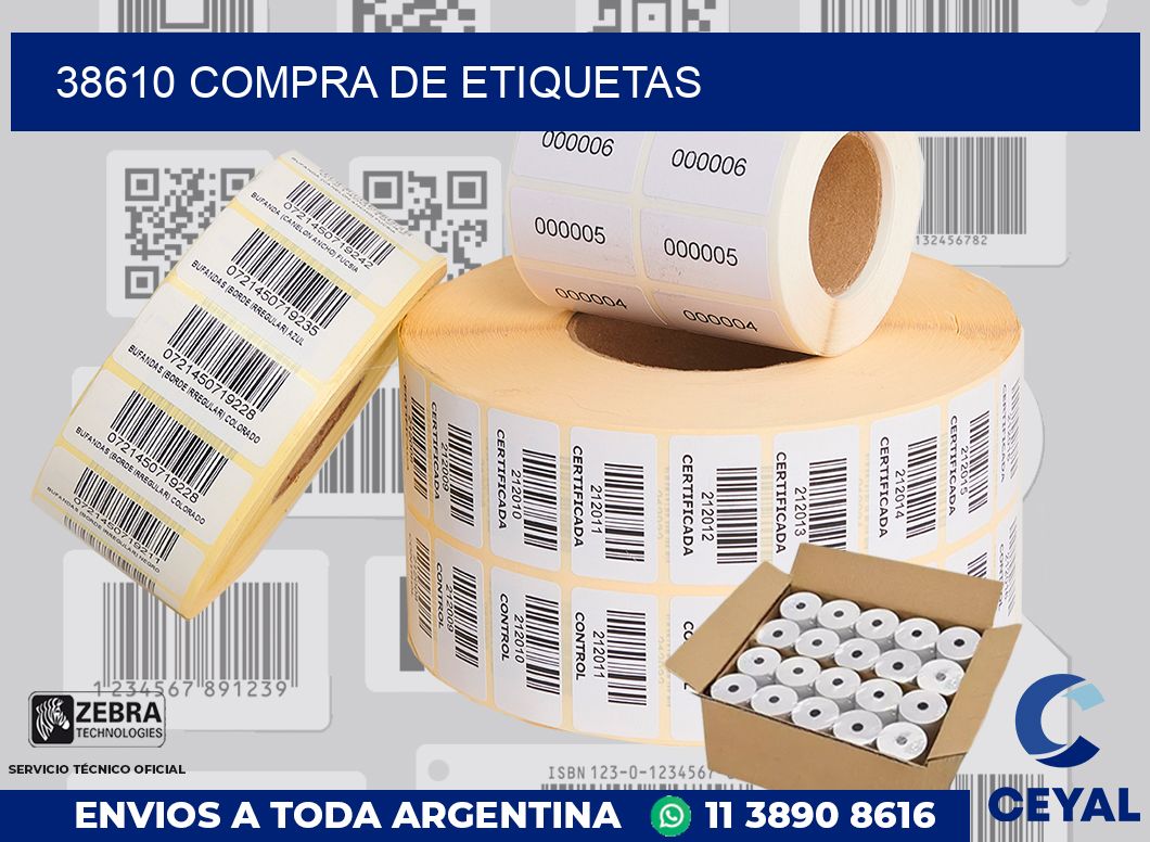 38610 Compra de etiquetas