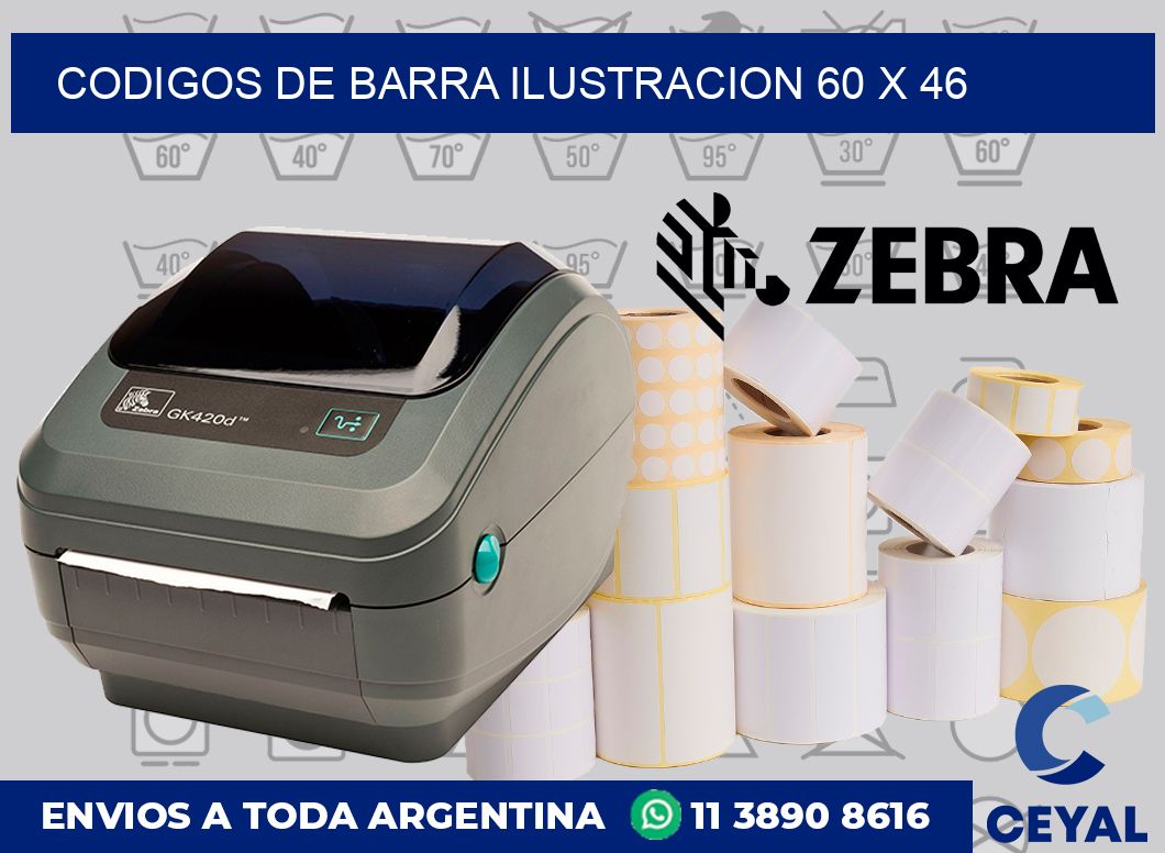 Codigos de barra ilustracion 60 x 46