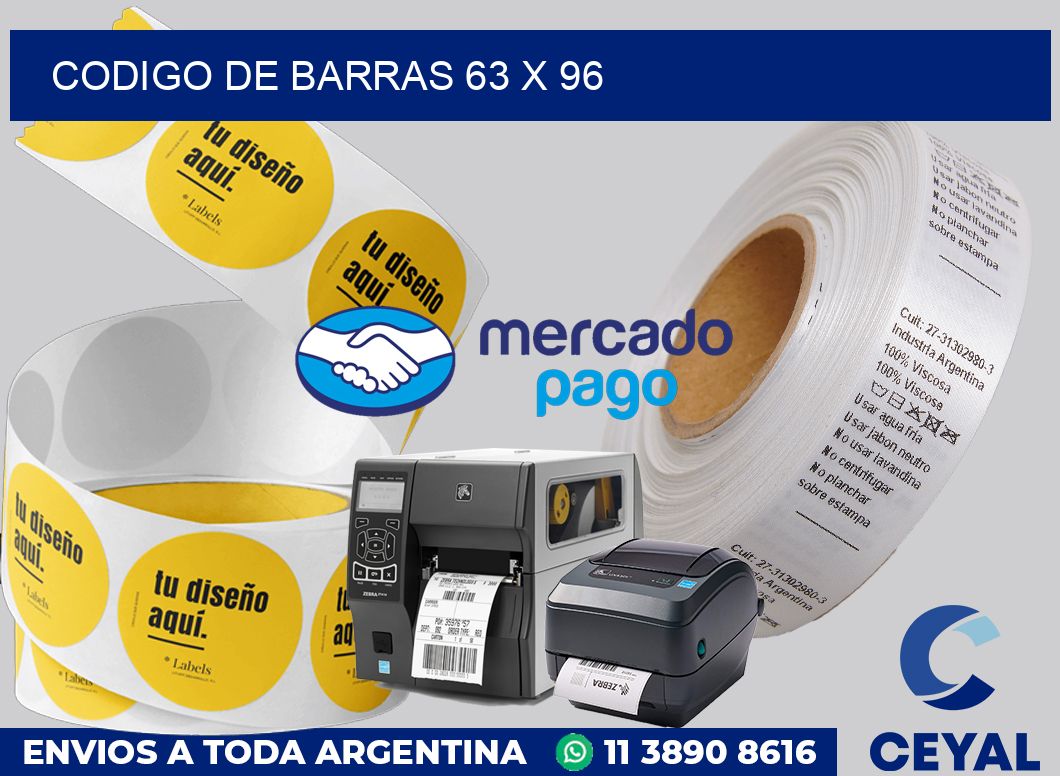 codigo de barras 63 x 96