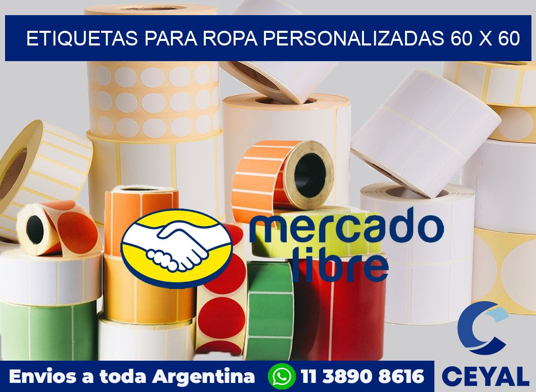 etiquetas para ropa personalizadas 60 x 60