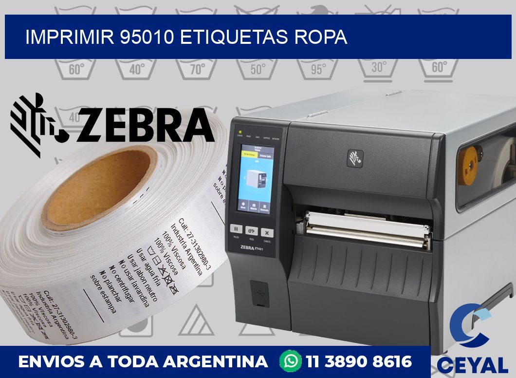 imprimir 95010 etiquetas ropa