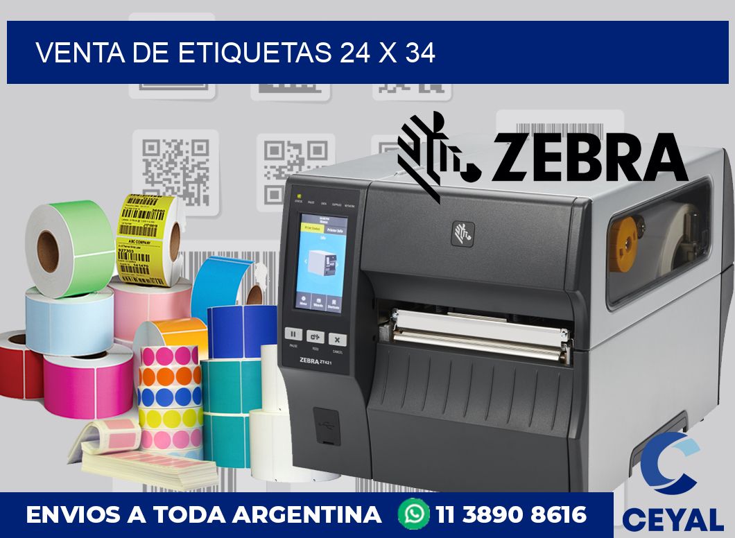 venta de etiquetas 24 x 34