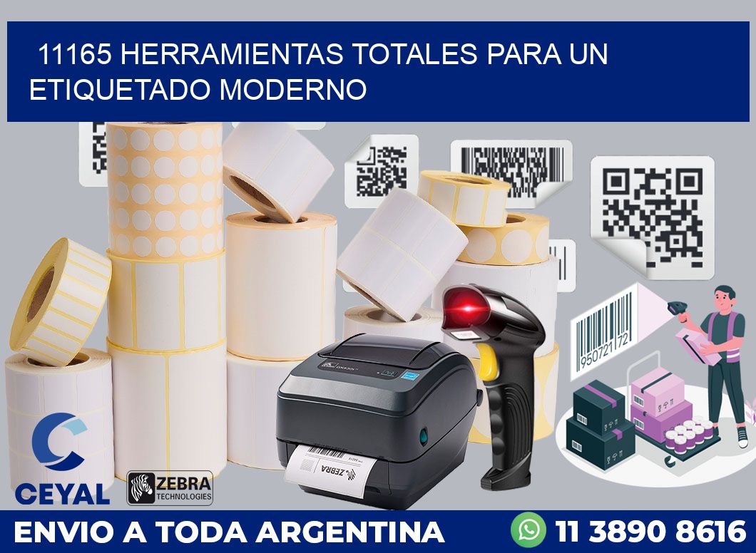 11165 HERRAMIENTAS TOTALES PARA UN ETIQUETADO MODERNO