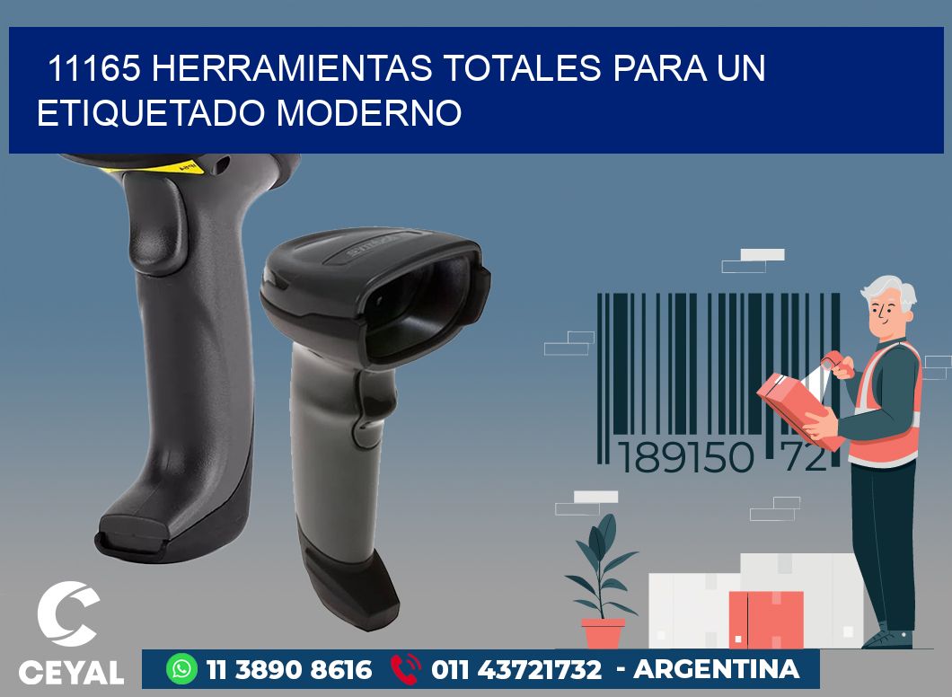 11165 HERRAMIENTAS TOTALES PARA UN ETIQUETADO MODERNO
