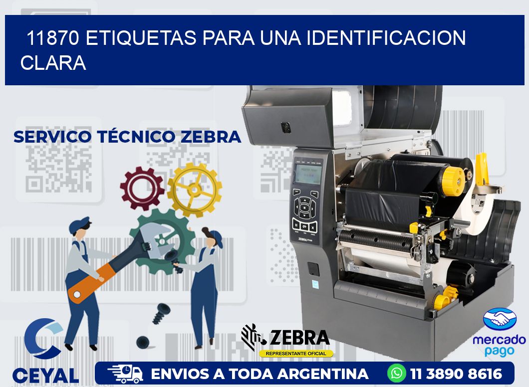 11870 ETIQUETAS PARA UNA IDENTIFICACION CLARA