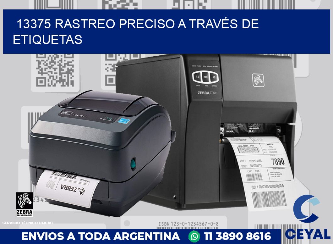 13375 RASTREO PRECISO A TRAVÉS DE ETIQUETAS