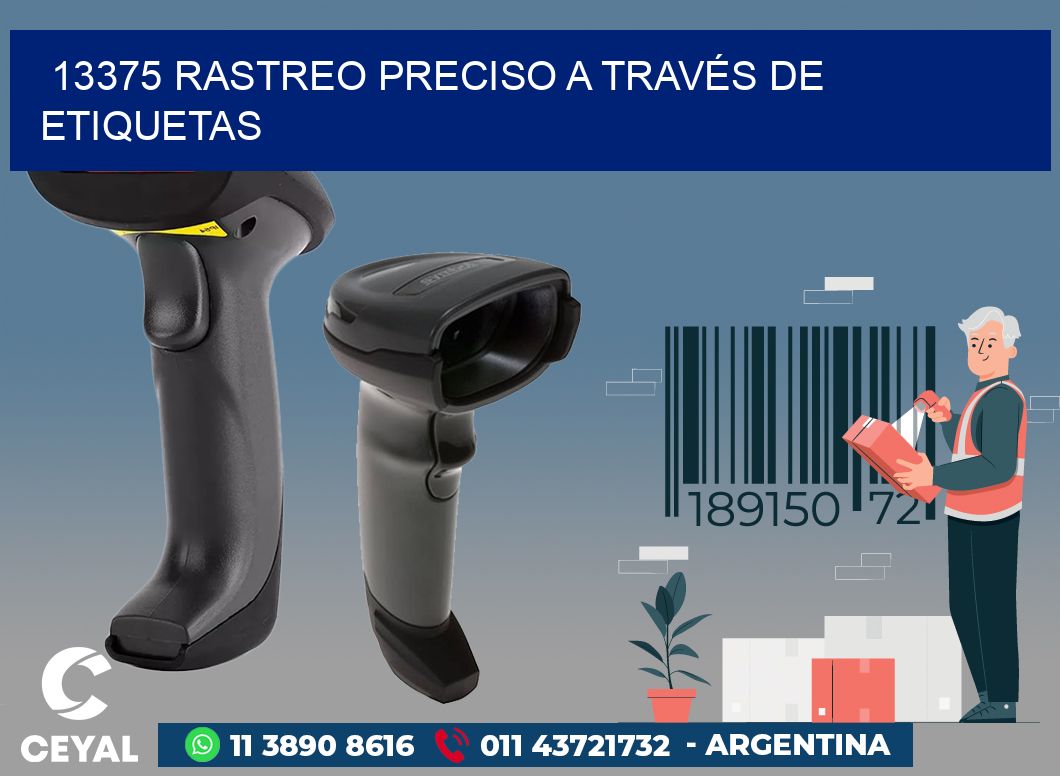 13375 RASTREO PRECISO A TRAVÉS DE ETIQUETAS