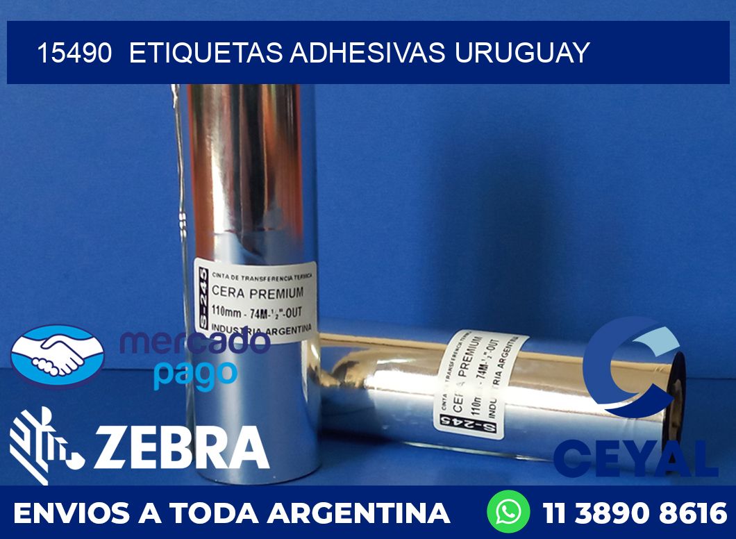 15490 ETIQUETAS ADHESIVAS URUGUAY