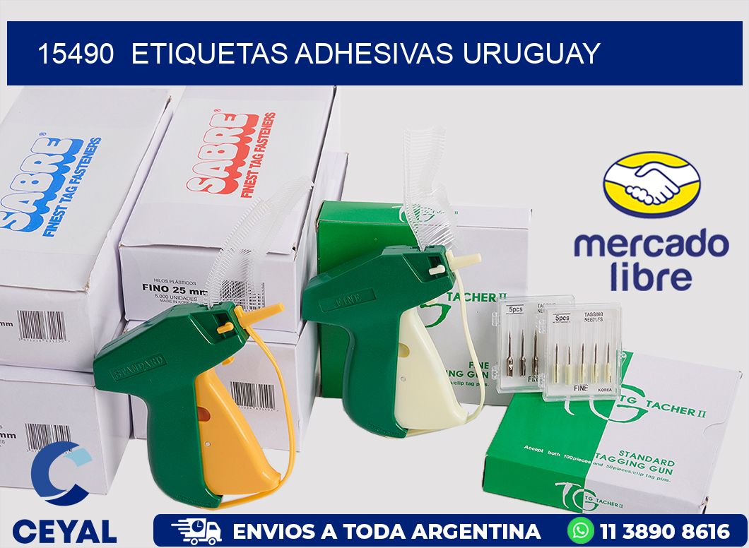 15490 ETIQUETAS ADHESIVAS URUGUAY