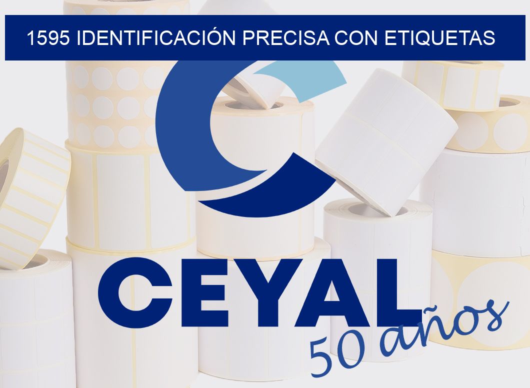 1595 IDENTIFICACIÓN PRECISA CON ETIQUETAS
