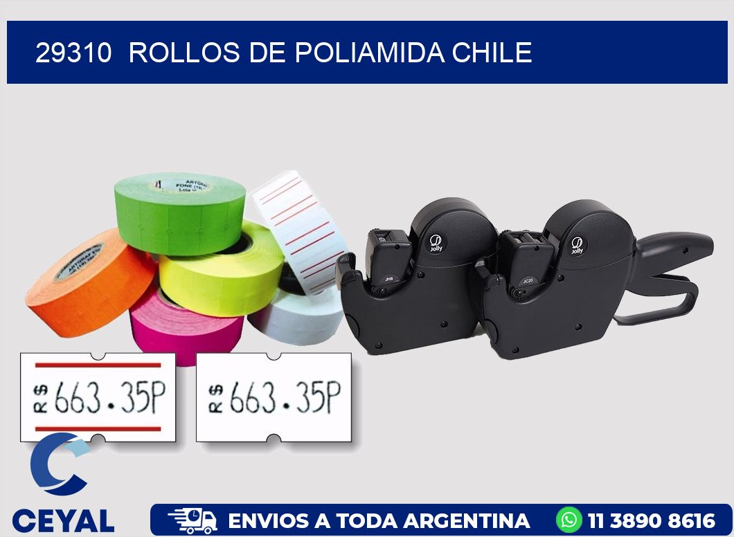 29310 ROLLOS DE POLIAMIDA CHILE