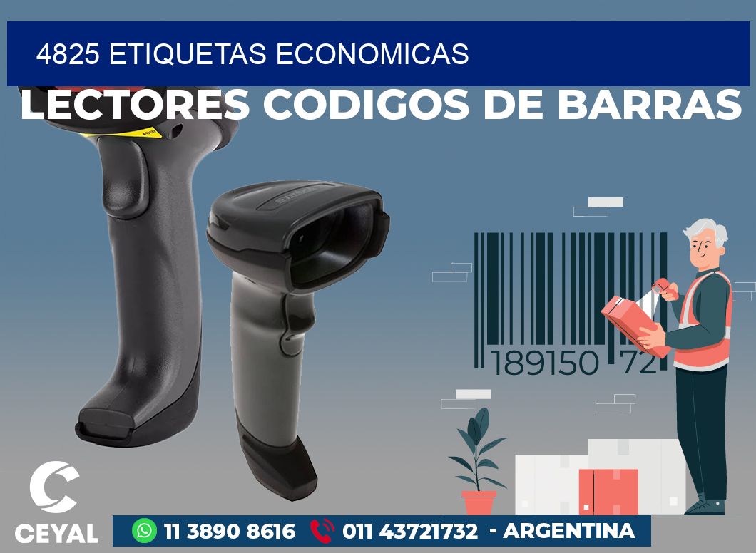 4825 ETIQUETAS ECONOMICAS