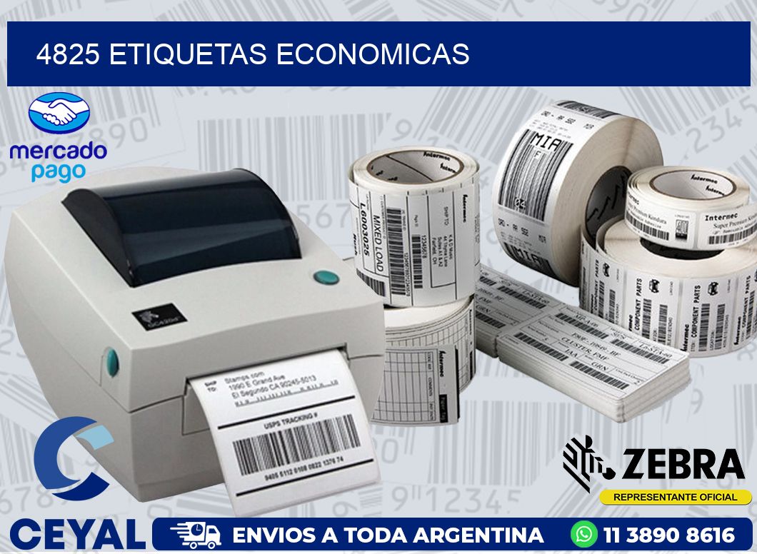 4825 ETIQUETAS ECONOMICAS