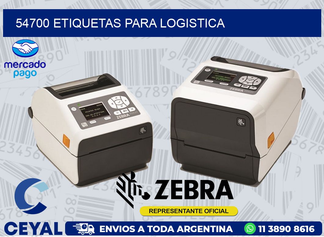 54700 ETIQUETAS PARA LOGISTICA