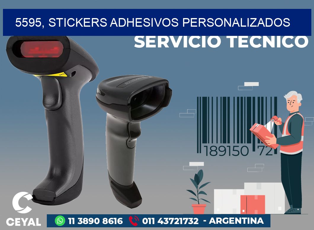 5595, stickers adhesivos personalizados