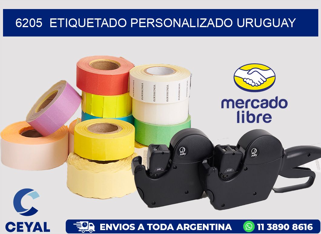6205 ETIQUETADO PERSONALIZADO URUGUAY