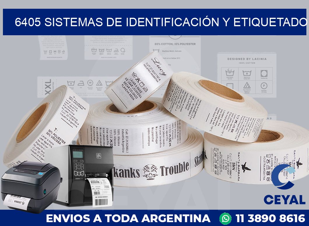 6405 SISTEMAS DE IDENTIFICACIÓN Y ETIQUETADO