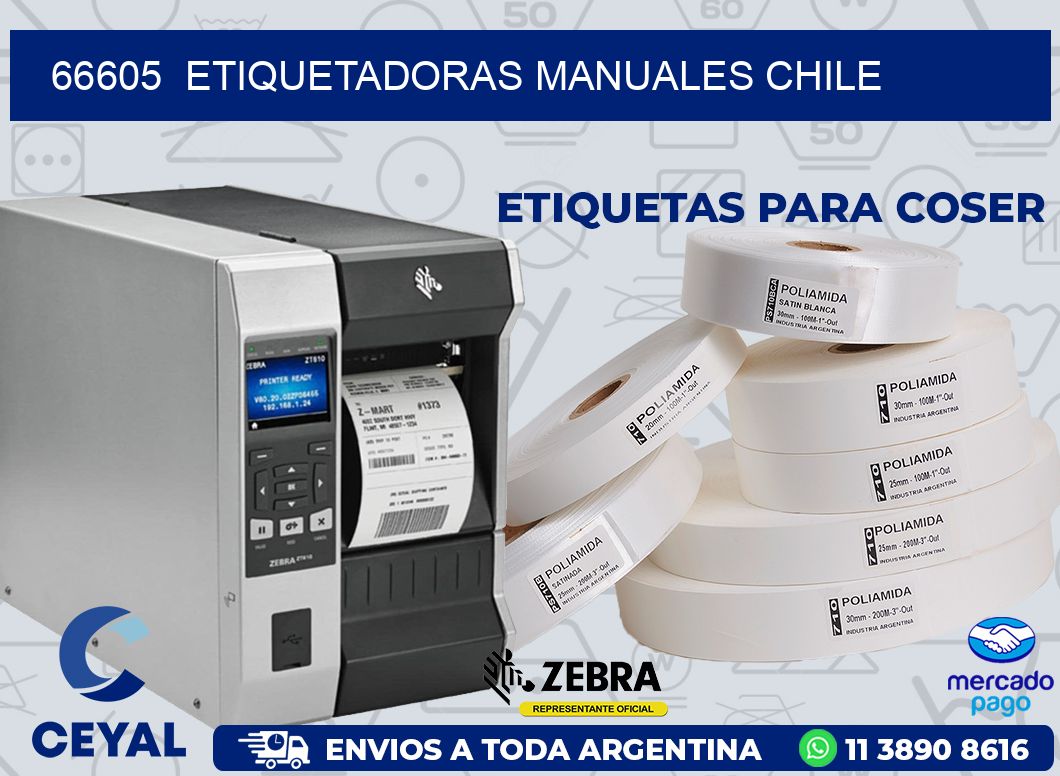 66605  ETIQUETADORAS MANUALES CHILE