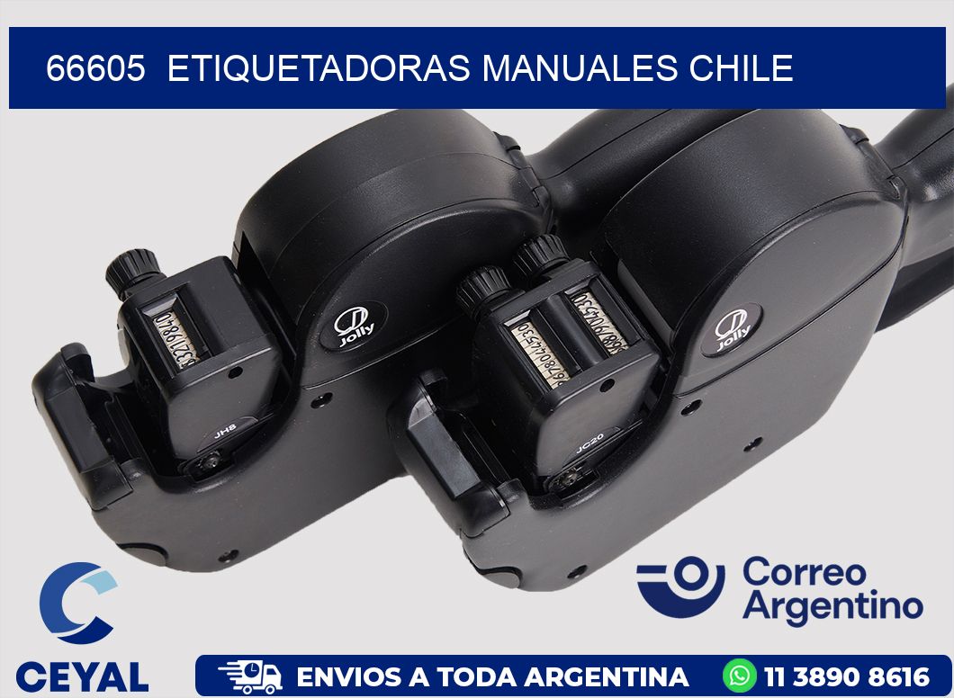 66605  ETIQUETADORAS MANUALES CHILE