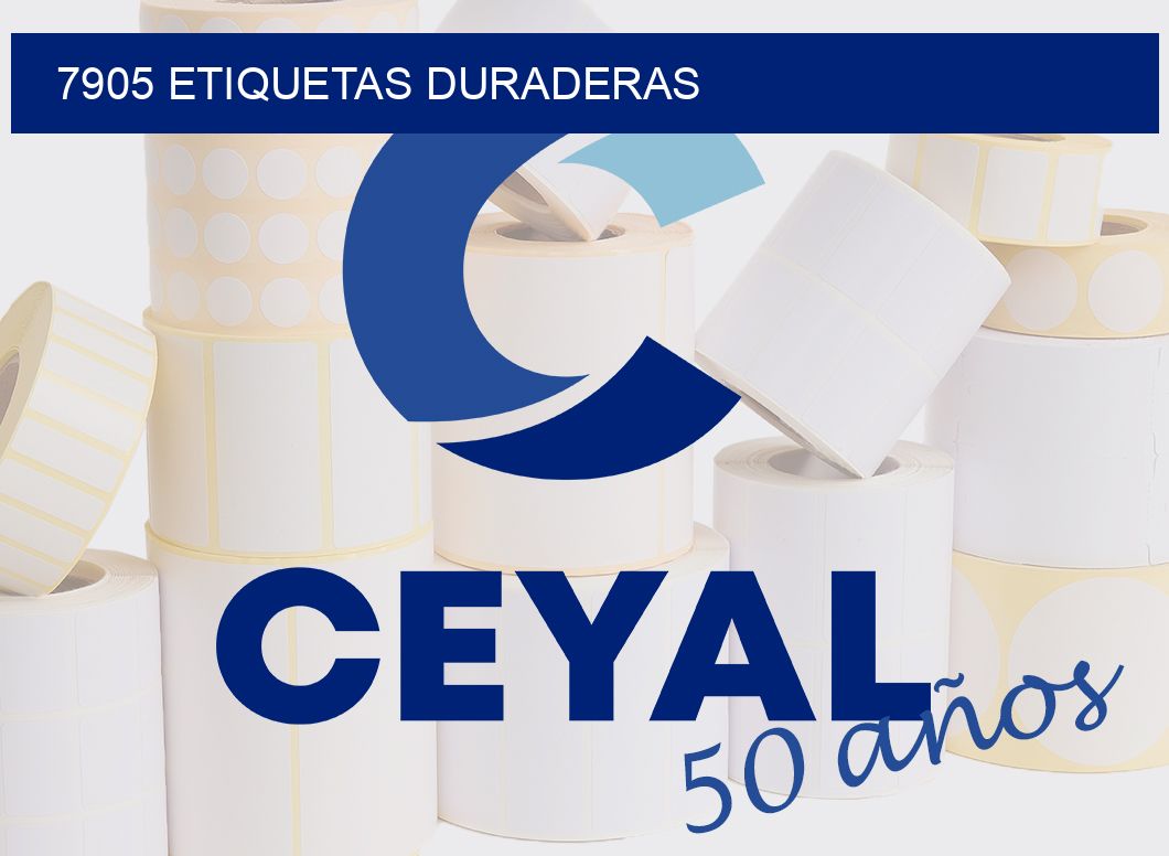 7905 ETIQUETAS DURADERAS