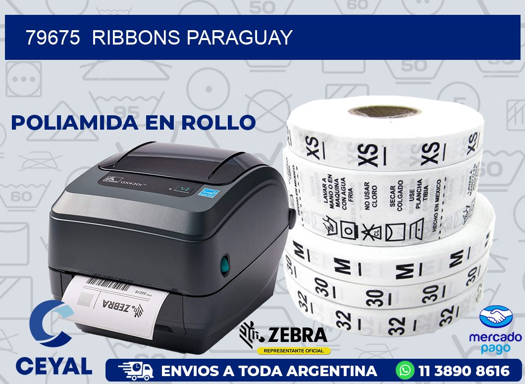79675 RIBBONS PARAGUAY
