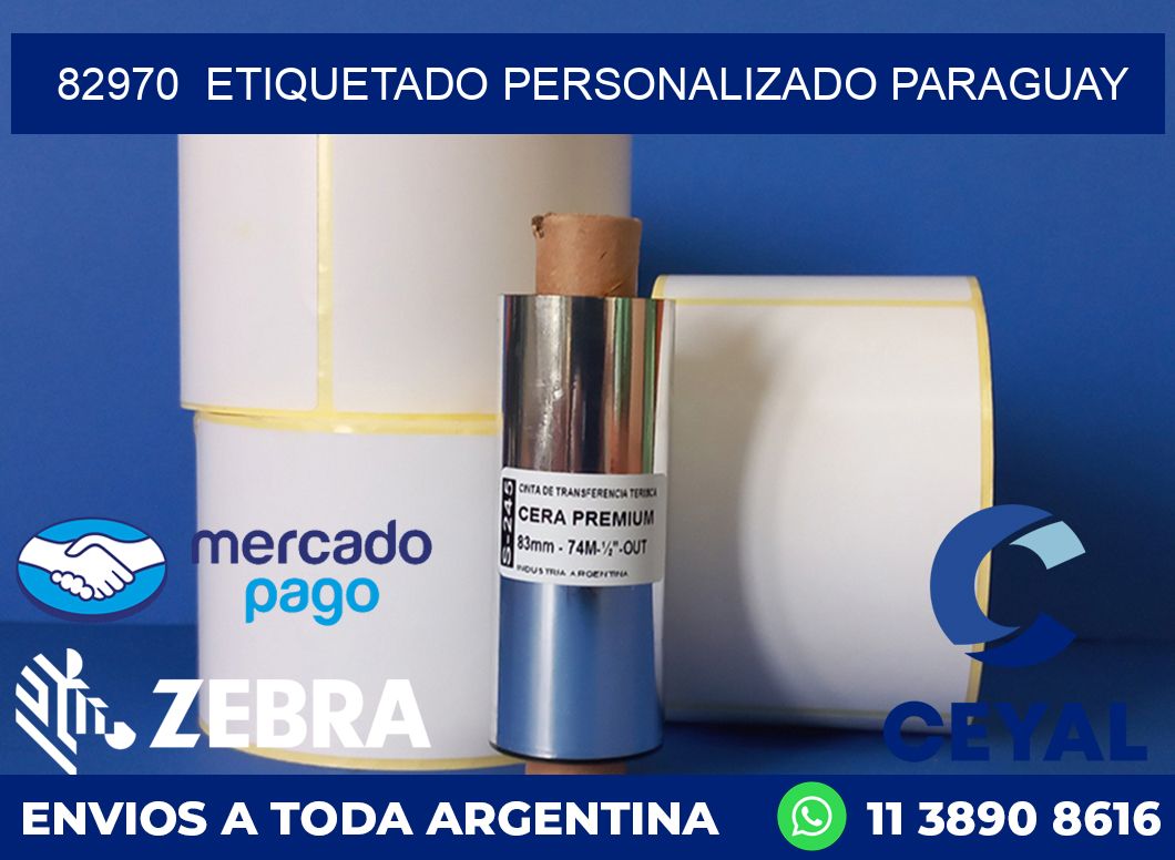 82970 ETIQUETADO PERSONALIZADO PARAGUAY