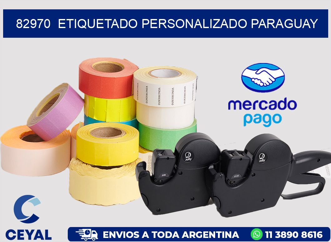 82970 ETIQUETADO PERSONALIZADO PARAGUAY