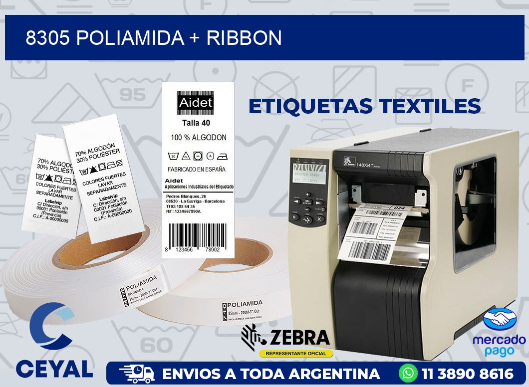 8305 POLIAMIDA + RIBBON