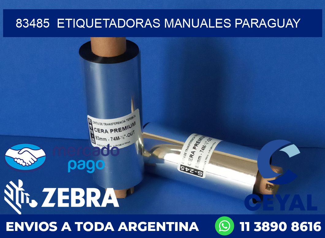 83485 ETIQUETADORAS MANUALES PARAGUAY