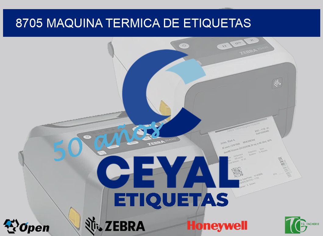 8705 MAQUINA TERMICA DE ETIQUETAS