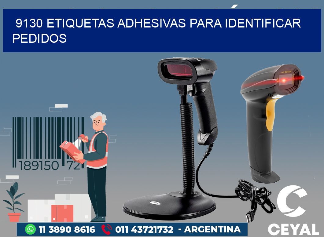 9130 ETIQUETAS ADHESIVAS PARA IDENTIFICAR PEDIDOS