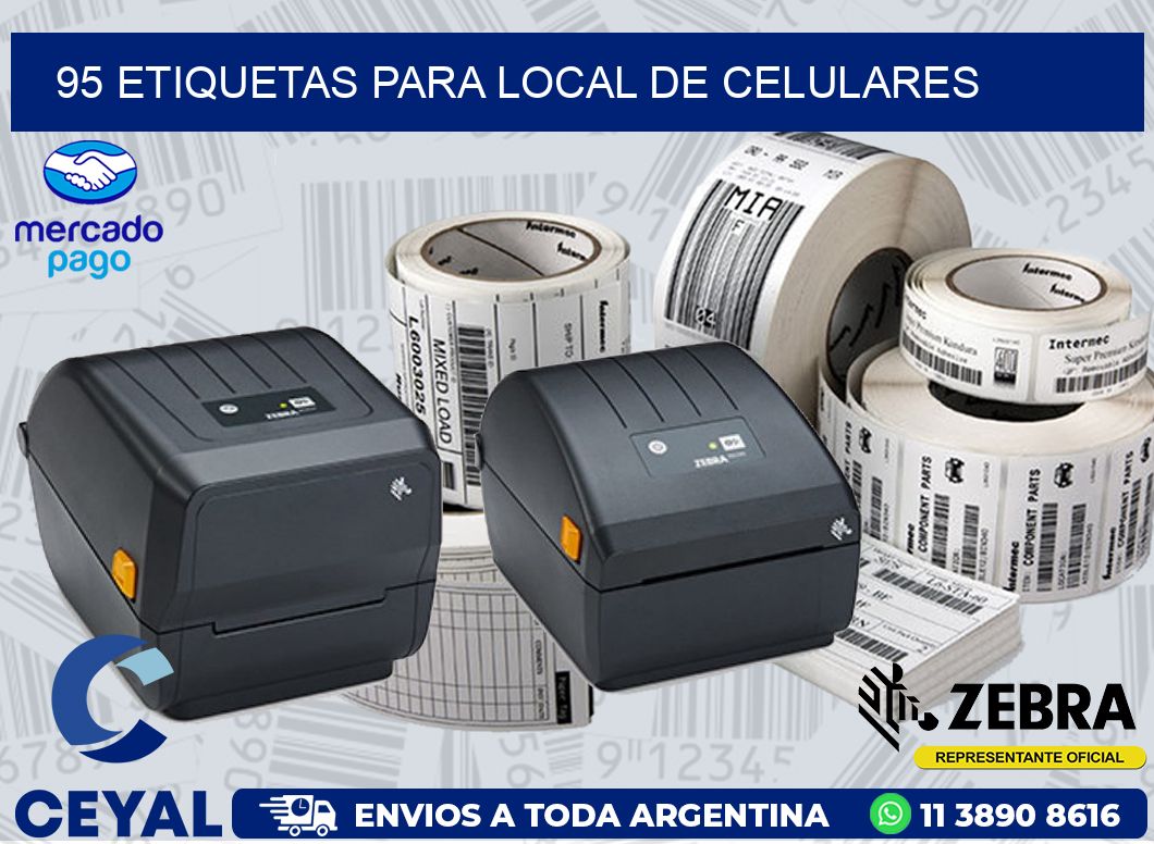 95 ETIQUETAS PARA LOCAL DE CELULARES
