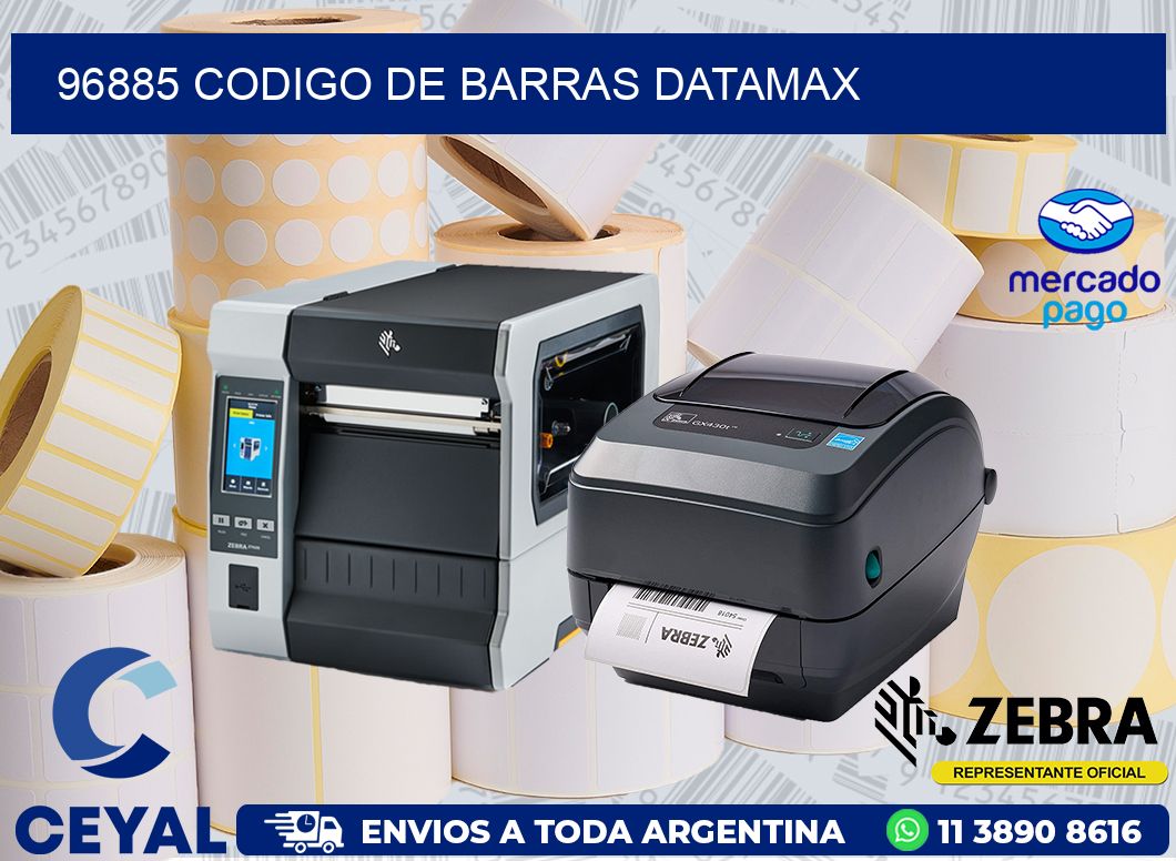 96885 CODIGO DE BARRAS DATAMAX