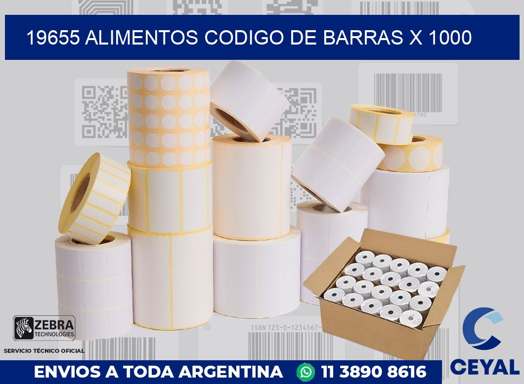 19655 alimentos codigo de barras x 1000