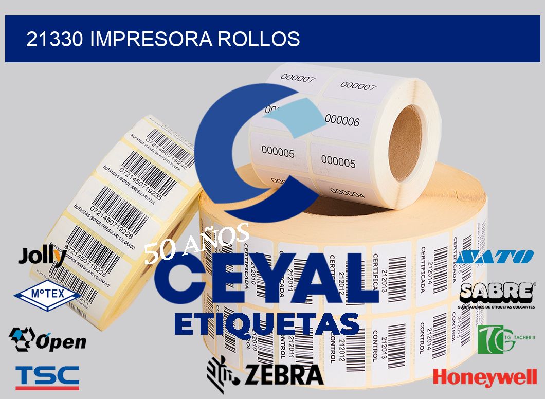 21330 impresora rollos