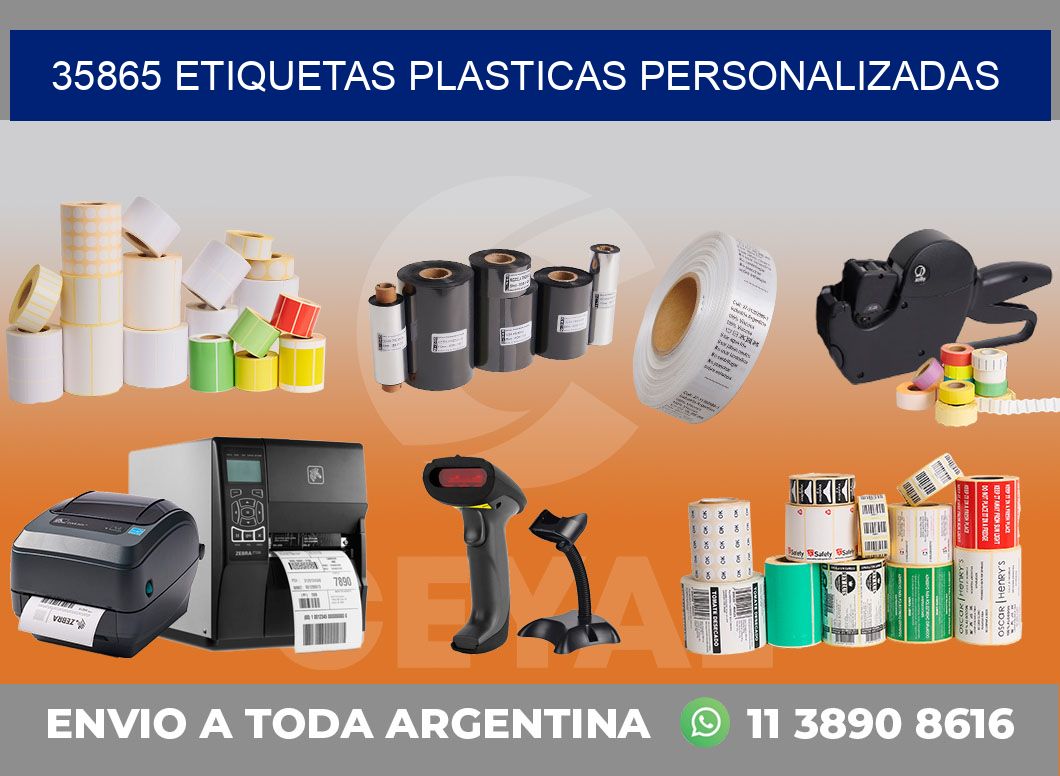 35865 ETIQUETAS PLASTICAS PERSONALIZADAS