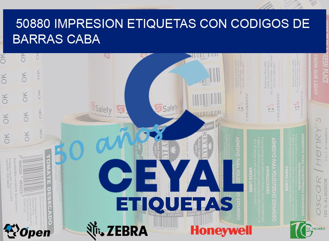 50880 IMPRESION ETIQUETAS CON CODIGOS DE BARRAS CABA