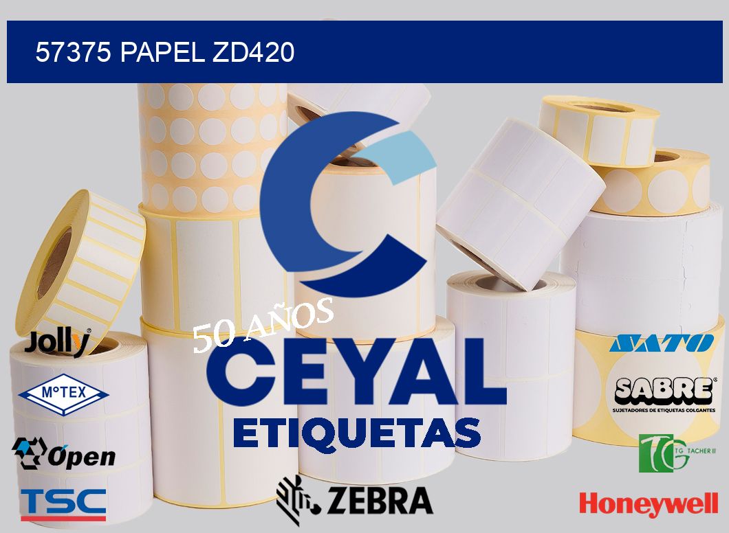 57375 PAPEL ZD420