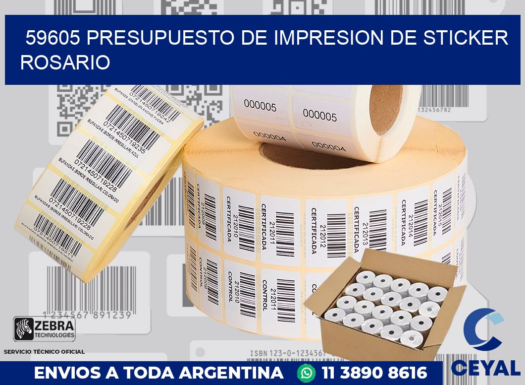 59605 PRESUPUESTO DE IMPRESION DE STICKER ROSARIO