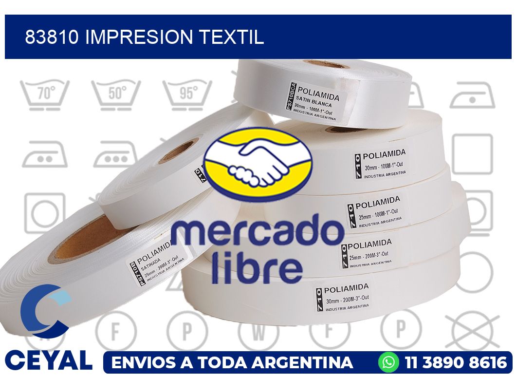 83810 IMPRESION TEXTIL